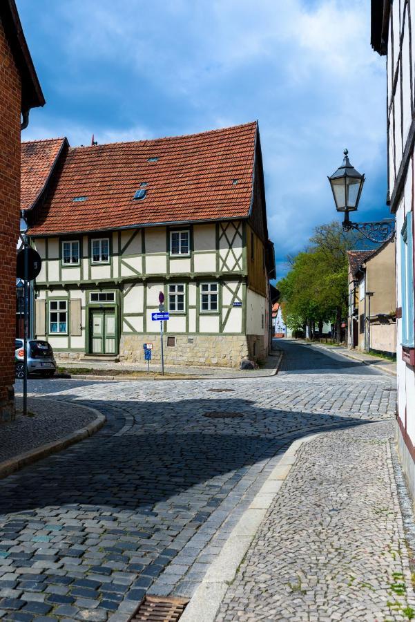 Ackerbürgerhof Ballstraße 18 Quedlinburg Exterior foto
