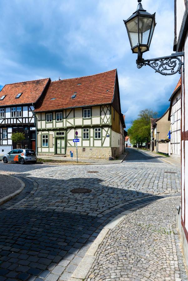 Ackerbürgerhof Ballstraße 18 Quedlinburg Exterior foto