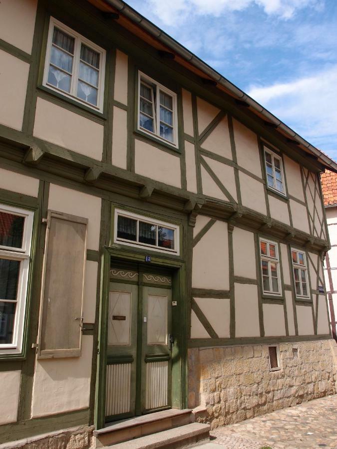 Ackerbürgerhof Ballstraße 18 Quedlinburg Exterior foto